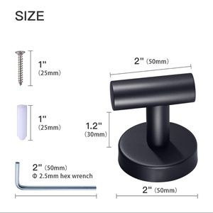 2 packs - Home decor wall towel hooks